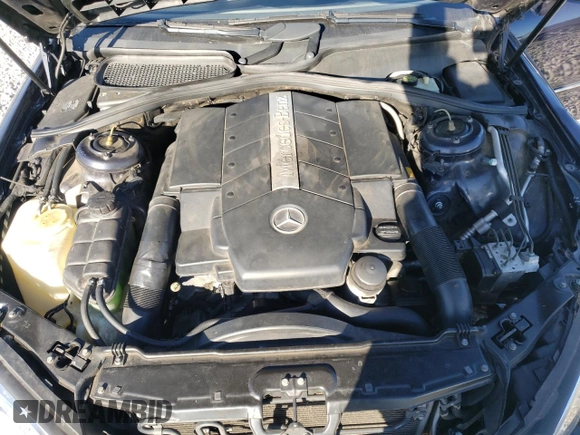 2002 Mercedes-Benz S-Class 4.3L with VIN WDBNG70J92A269984, listed as a Copart auction lot 46418465 with 0 mi miles and Salvage Title. Bid and sale history available at carsss.com. Image 11.
