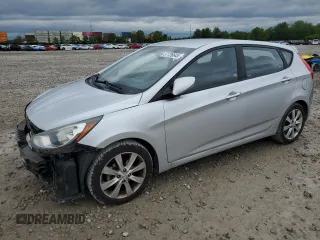 2012 Hyundai Accent SE with VIN KMHCU5AE7CU054509, listed as a Copart auction lot 57726645 with 93,631 mi miles and Salvage title. Bid and sale history available at DreamBid. Image 1.
