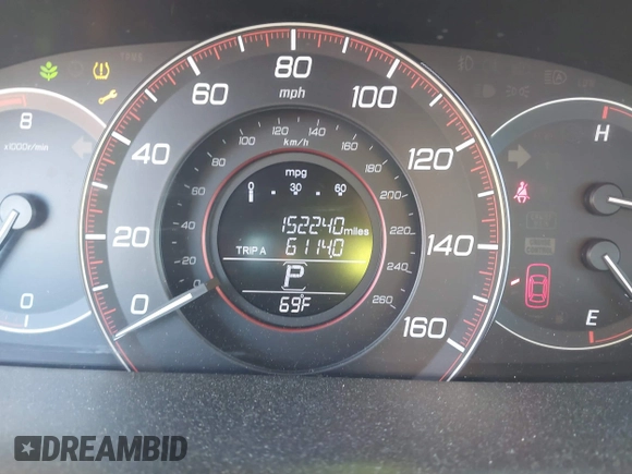 2015 Honda Accord Sport with VIN 1HGCR2F50FA117874, listed as a IAAI auction lot 42136595 with 152,240 mi miles and . Bid and sale history available at DreamBid. Image 15.