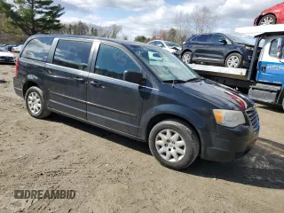 2010 Chrysler Town & Country LX with VIN 2A4RR4DE9AR203884, listed as a Copart auction lot 52450465 with 185,933 mi miles and Clean Title. Bid and sale history available at carsss.com. Image 4.