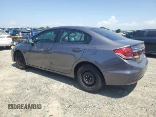 2015 Honda Civic LX z VIN 2HGFB2F59FH524059, wystawiony jako Copart lot #54920215 z przebiegiem 211 307 mil mil oraz Szkoda całkowita • Salvage title. Historia ofert i sprzedaży dostępna na DreamBid. Obrazek 2.