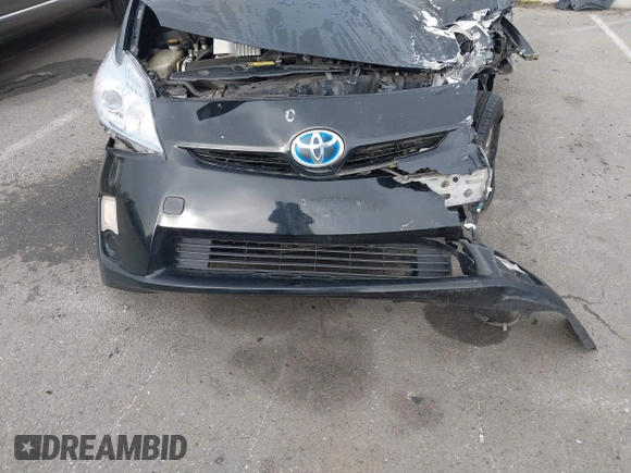 2010 Toyota Prius II with VIN JTDKN3DU7A1286319, listed as a IAAI auction lot 41812718 with 201,982 mi miles. Bid and sale history available at carsss.com. Image 11.