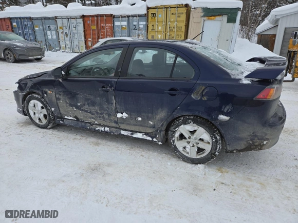 2014 Mitsubishi Lancer ES with VIN JA32U2FU8EU606454, listed as a Copart auction lot 45707645 with 205,935 mi miles and Salvage Title. Bid and sale history available at carsss.com. Image 2.