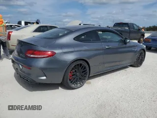 2017 Mercedes-Benz C 63 S AMG with VIN WDDWJ8HB4HF498410, listed as a Copart auction lot 76658984 with Not Provided miles and Salvage Title. Bid and sale history available at carsss.com. Image 3.