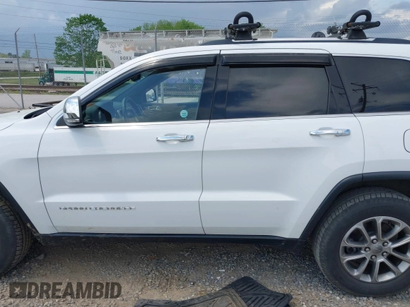 2016 Jeep Grand Cherokee Limited with VIN 1C4RJFBGXGC321747, listed as a IAAI auction lot 42150646 with 125,615 mi miles and . Bid and sale history available at DreamBid. Image 14.