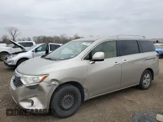 2012 Nissan Quest SL with VIN JN8AE2KPXC9045737, listed as a Copart auction lot 52779445 with 200,266 mi miles and Clean Title. Bid and sale history available at carsss.com. Image 1.