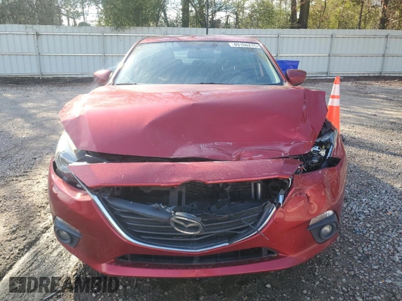 2016 Mazda 3 i Touring with VIN 3MZBM1M74GM238626, listed as a Copart auction lot 49166215 with 92,343 mi miles and Salvage Title. Bid and sale history available at DreamBid. Image 5.