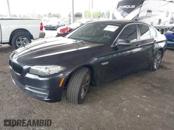 2014 BMW 5 Series 528i with VIN WBA5A5C59ED502669, listed as a IAAI auction lot 42137288 with 241,278 mi miles. Bid and sale history available at carsss.com. Image 17.