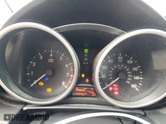 2015 Mazda Mazda5 Grand Touring with VIN JM1CW2DL6F0183733, listed as a Copart auction lot 76591094 with 74,946 mi miles and Clean Title. Bid and sale history available at carsss.com. Image 9.