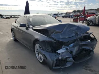 2015 BMW 4 Series 435i xDrive with VIN WBA3T7C53F5A37043, listed as a Copart auction lot 87697145 with 98,031 mi miles and Salvage title. Bid and sale history available at DreamBid. Image 4.
