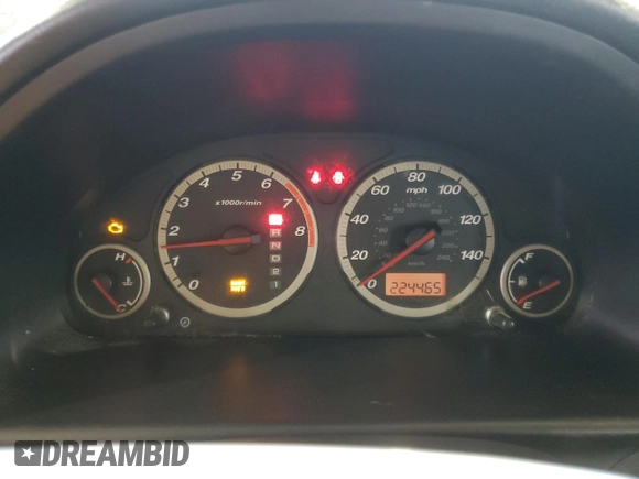 2006 Honda CR-V LX with VIN SHSRD68516U408072, listed as a Copart auction lot 50876545 with 224,465 mi miles and Salvage Title. Bid and sale history available at DreamBid. Image 9.