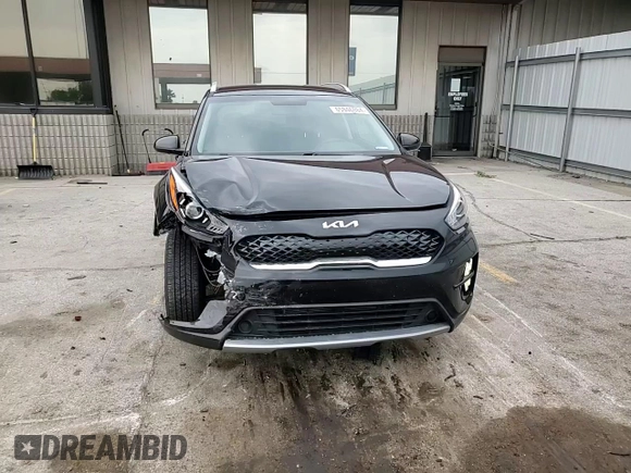 2022 Kia Niro LX with VIN KNDCB3LCXN5507206, listed as a Copart auction lot 65846084 with 29,197 mi miles and Salvage Title. Bid and sale history available at carsss.com. Image 10.