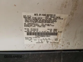 2013 Ford Taurus Limited с VIN 1FAHP2F88DG159651, выставлен на аукционе Copart как лот 55624985 с пробегом 113 878 миль миль и Списание • Salvage title. История ставок и продаж доступна на DreamBid. Изображение 13.