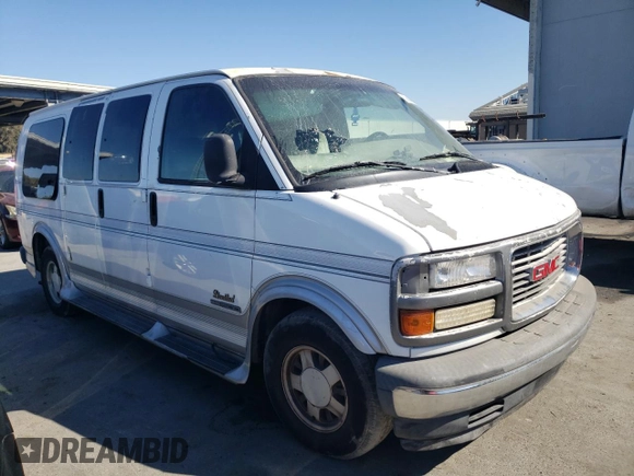 2000 GMC Savana Cargo Van YF7 with VIN 1GDFG15R6Y1230985, listed as a Copart auction lot 69868404 with 0 mi miles and Non Repairable. Bid and sale history available at carsss.com. Image 4.