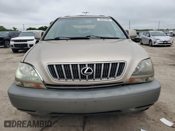 2001 Lexus RX 300 with VIN JTJGF10U110116229, listed as a Copart auction lot 55526465 with 172,679 mi miles and Clean Title. Bid and sale history available at carsss.com. Image 5.