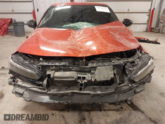 2022 Honda Civic Si with VIN 2HGFE1E51NH471035, listed as a IAAI auction lot 41530936 with 47,516 mi miles and . Bid and sale history available at DreamBid. Image 12.