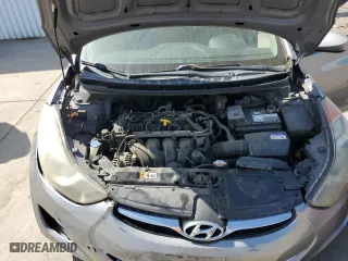 2013 Hyundai Elantra GLS PZEV with VIN KMHDH4AE1DU514560, listed as a Copart auction lot 53950225 with 180,460 mi miles and Clean Title. Bid and sale history available at carsss.com. Image 11.