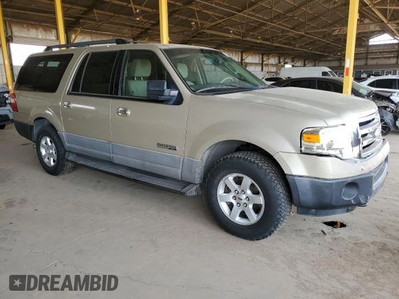2007 Ford Expedition Max XLT z VIN 1FMFK16587LA56625, wystawiony jako Copart lot #63051425 z przebiegiem 192 738 mil mil oraz Szkoda całkowita • Salvage title. Historia ofert i sprzedaży dostępna na DreamBid. Obrazek 4.