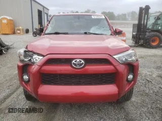 2018 Toyota 4Runner SR5 with VIN JTEZU5JR3J5187224, listed as a Copart auction lot 57596355 with 77,261 mi miles and Salvage title. Bid and sale history available at DreamBid. Image 5.