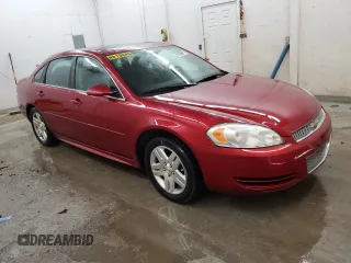 2014 Chevrolet Impala LT with VIN 2G1WB5E38E1135252, listed as a Copart auction lot 50361135 with 134,049 mi miles and Clean Title. Bid and sale history available at DreamBid. Image 4.