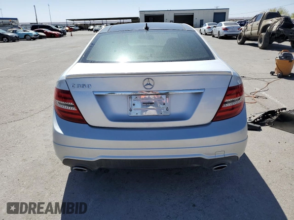 2013 Mercedes-Benz C C 350 with VIN WDDGJ5HB8DG041493, listed as a Copart auction lot 55316605 with 143,689 mi miles and Salvage Title. Bid and sale history available at carsss.com. Image 6.