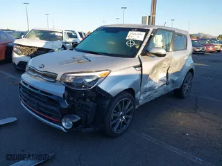 2017 Kia Soul ! with VIN KNDJX3AA5H7482363, listed as a IAAI auction lot 41433536 with 100,007 mi miles. Bid and sale history available at carsss.com. Image 2.