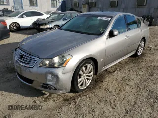 2009 Infiniti M with VIN JNKCY01E29M800013, listed as a Copart auction lot 47122655 with 116,832 mi miles and Salvage Title. Bid and sale history available at DreamBid. Image 1.