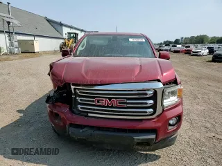 2016 GMC Canyon 4WD SLE with VIN 1GTH6CE35G1298295, listed as a Copart auction lot 71359754 with 68,624 mi miles and Clean Title. Bid and sale history available at carsss.com. Image 11.
