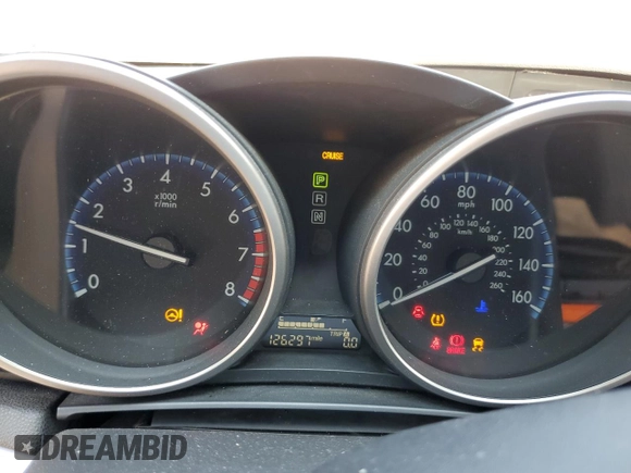 2012 Mazda 3 i Touring with VIN JM1BL1V82C1538556, listed as a Copart auction lot 59543215 with 126,297 mi miles and Salvage title. Bid and sale history available at DreamBid. Image 9.