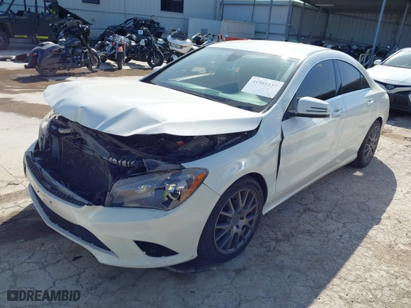 2016 Mercedes-Benz CLA with VIN WDDSJ4EB9GN312912, listed as a IAAI auction lot 41988137 with 152,593 mi miles. Bid and sale history available at carsss.com. Image 17.