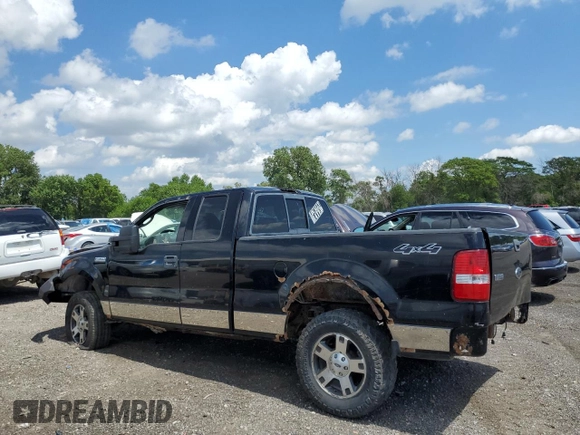 2004 Ford F-150 XLT with VIN 1FTPX14564NA90009, listed as a Copart auction lot 62570055 with 207,401 mi miles and Clean title. Bid and sale history available at DreamBid. Image 2.