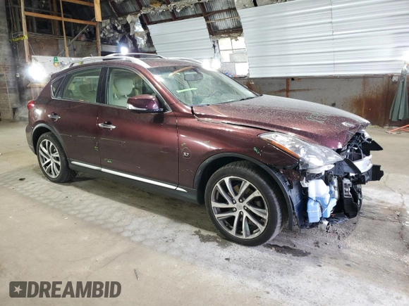 2017 Infiniti QX50 with VIN JN1BJ0RR3HM400634, listed as a Copart auction lot 72831274 with 78,797 mi miles and Salvage Title. Bid and sale history available at carsss.com. Image 4.
