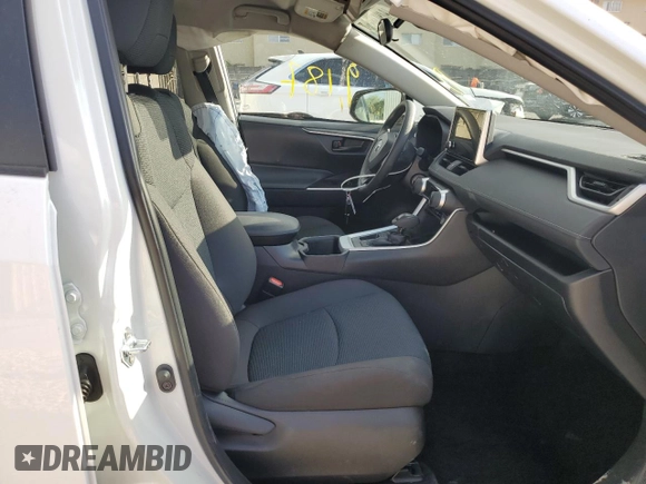 2025 Toyota RAV4 LE with VIN 2T3H1RFV8SC305026, listed as a Copart auction lot 47943895 with 9,187 mi miles and Salvage Title. Bid and sale history available at carsss.com. Image 7.