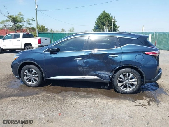 2015 Nissan Murano Platinum with VIN 5N1AZ2MH9FN282765, listed as a IAAI auction lot 42038618 with 100,209 mi miles. Bid and sale history available at carsss.com. Image 6.