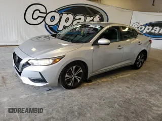 2021 Nissan Sentra SV with VIN 3N1AB8CV4MY206067, listed as a Copart auction lot 54096775 with 66,419 mi miles and Clean Title. Bid and sale history available at DreamBid. Image 1.