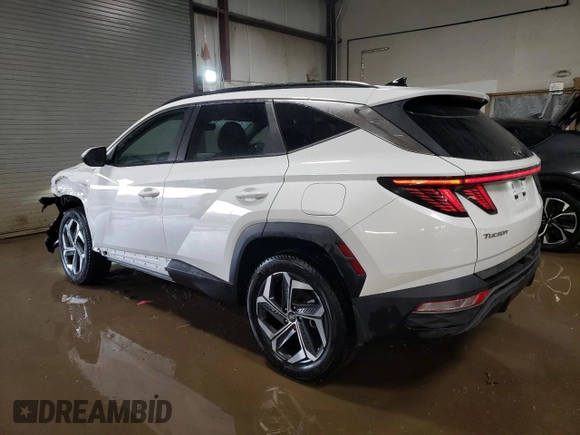 2023 Hyundai Tucson SEL with VIN 5NMJFCAE7PH291718, listed as a Copart auction lot 47203605 with 23,023 mi miles and Salvage title. Bid and sale history available at DreamBid. Image 2.
