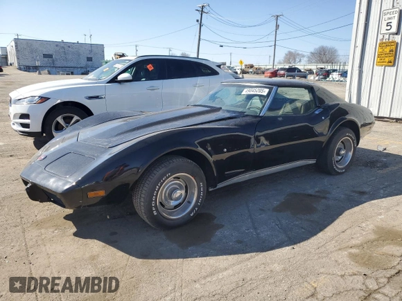 1976 Chevrolet Corvette with VIN 1Z37L6S431663, listed as a Copart auction lot 49045205 with 12,830 mi miles and Clean title. Bid and sale history available at DreamBid. Image 1.