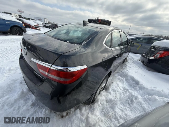 2017 Buick Verano with VIN 1G4PP5SK1H4110691, listed as a Copart auction lot 46631795 with 193,554 mi miles and Salvage Title. Bid and sale history available at carsss.com. Image 3.