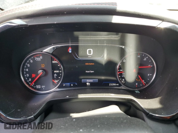 2024 Chevrolet Blazer RS with VIN 3GNKBKRS8RS174995, listed as a Copart auction lot 58234365 with 23,286 mi miles and Salvage title. Bid and sale history available at DreamBid. Image 9.