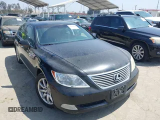 2007 Lexus LS 460 z VIN JTHBL46F875047078, wystawiony jako IAAI lot #42488590 z przebiegiem 300 774 mil mil oraz . Historia ofert i sprzedaży dostępna na DreamBid. Obrazek 1.