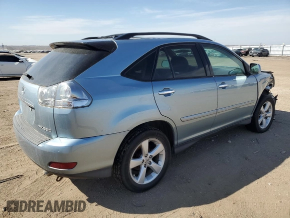 2008 Lexus RX 350 with VIN 2T2GK31U58C050143, listed as a Copart auction lot 48676865 with Not Provided miles and Salvage Title. Bid and sale history available at DreamBid. Image 3.