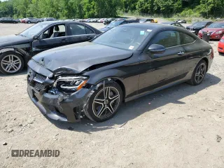 2023 Mercedes-Benz C 300 with VIN W1KWJ8EB9PG131614, listed as a Copart auction lot 58864384 with 3,069 mi miles and Salvage Title. Bid and sale history available at DreamBid. Image 1.
