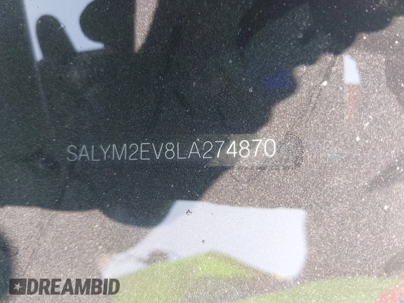 2020 Land Rover Range Rover Velar z VIN SALYM2EV8LA274870, wystawiony jako IAAI lot #42479938 z przebiegiem 43 039 mil mil oraz . Historia ofert i sprzedaży dostępna na DreamBid. Obrazek 17.