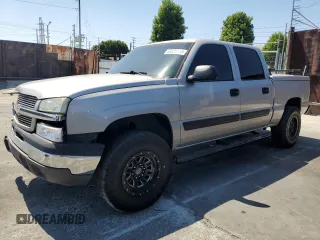 2005 Chevrolet Silverado 1500 LS with VIN 2GCEC13T951368763, listed as a Copart auction lot 63525125 with 196,821 mi miles and Salvage title. Bid and sale history available at DreamBid. Image 1.