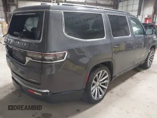 2022 Jeep Grand Wagoneer Series I with VIN 1C4SJVEJ2NS113397, listed as a IAAI auction lot 41943632 with 21,255 mi miles and . Bid and sale history available at DreamBid. Image 4.