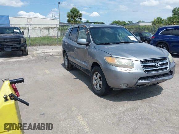 2007 Hyundai Santa Fe GLS z VIN 5NMSG13D57H012793, wystawiony jako IAAI lot #42404946 z przebiegiem 161 632 mil mil oraz . Historia ofert i sprzedaży dostępna na DreamBid. Obrazek 1.