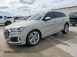 2024 Audi Q7 Premium z VIN WA1ACBF76RD010690, wystawiony jako Copart lot #55291405 z przebiegiem 6 230 mil mil oraz Czysty tytuł • Clean title. Historia ofert i sprzedaży dostępna na DreamBid. Obrazek 1.