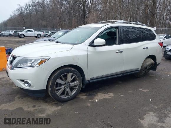 2015 Nissan Pathfinder S z VIN 5N1AR2MM8FC703674, wystawiony jako IAAI lot #41548944 z przebiegiem 100 150 mil mil oraz . Historia ofert i sprzedaży dostępna na DreamBid. Obrazek 17.