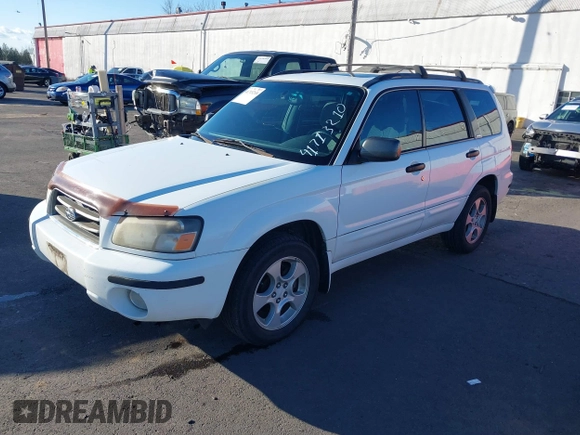 2003 Subaru Forester XS with VIN JF1SG65623H742223, listed as a IAAI auction lot 41713210 with 185,779 mi miles. Bid and sale history available at carsss.com. Image 17.