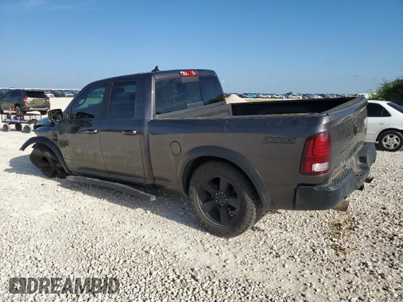 2019 Ram 1500 Classic Warlock with VIN 1C6RR6GT6KS616705, listed as a Copart auction lot 62071644 with 132,106 mi miles and Salvage Title. Bid and sale history available at carsss.com. Image 2.